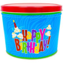 Load image into Gallery viewer, 2 Gallon Popcorn Tins (All Occasions)