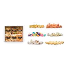 Load image into Gallery viewer, Best Sellers Box with six popcorn flavors