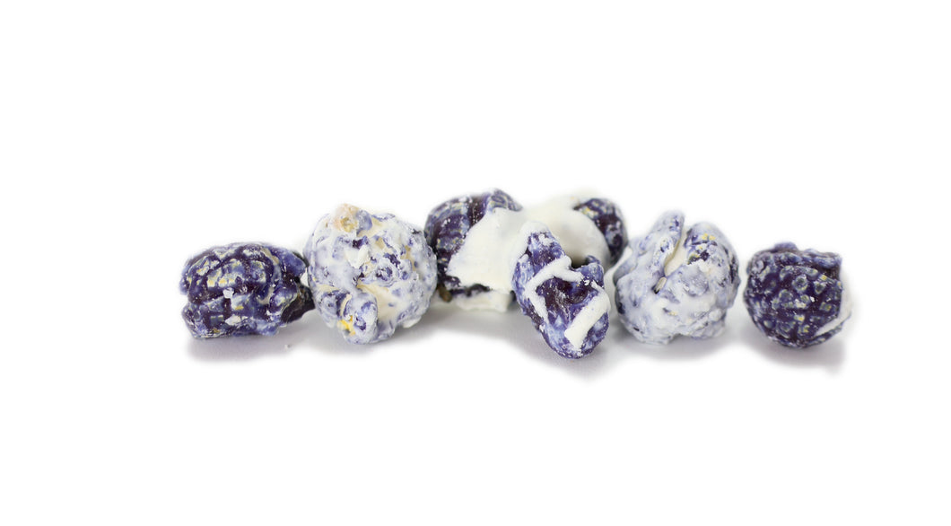 Huckleberry White Chocolate Popcorn