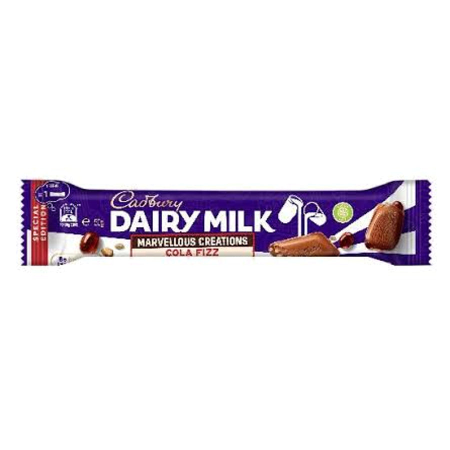 Cadbury Cola Fizz candy bar