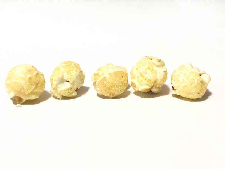 Cheesecake flavored popcorn