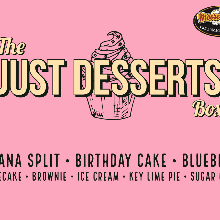 Just Desserts Variety Popcorn Box